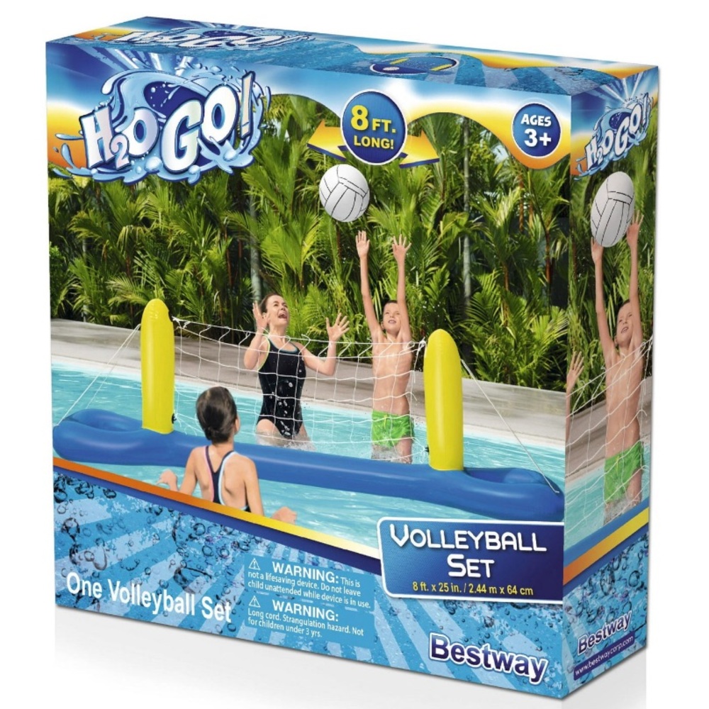 H2O Go! Volleyball Set Inflatable Pool Water Sports